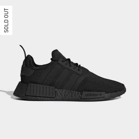 Adidas NMD Black Shoes - Picture 1 of 2